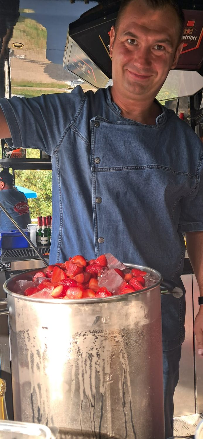 Frische Erdbeeren